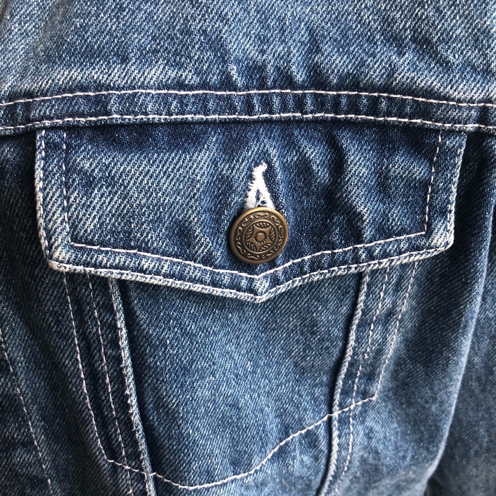 NWOT Vintage - Crop Jean Jacket - Picture 5 of 6